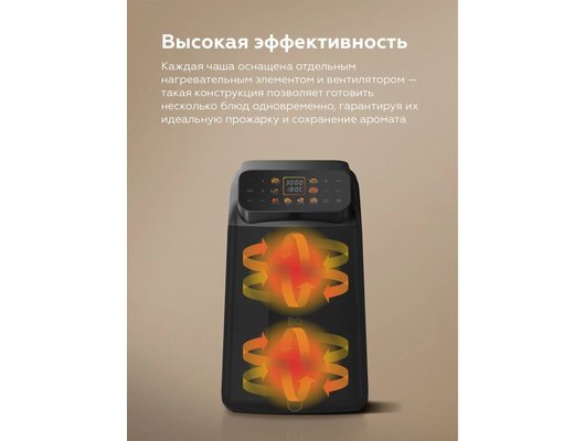 Аэрогриль BQ AF1111S Black